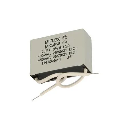 MIFLEX 2uF 400V motor capacitor POLISH