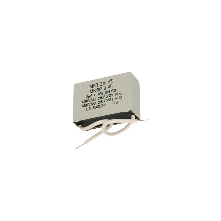 MIFLEX 2uF 400V motor capacitor POLISH