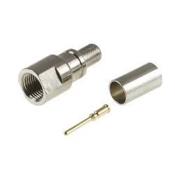 Conector FME pentru cablu H155, CLAMPAT