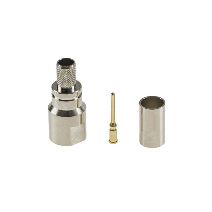 FME plug connector for H155 cable CRIMPED