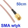Pigtail SMA plug 50cm RG316