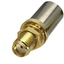 SMA socket connector for CNT300 cable crimp
