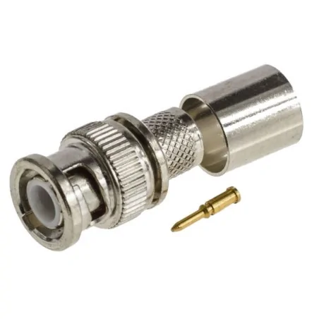 Conector BNC pentru cablu H1000, RG213, CLAMPAT