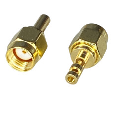 SMA RP plug connector for RF0.81 / RF1.13 cable