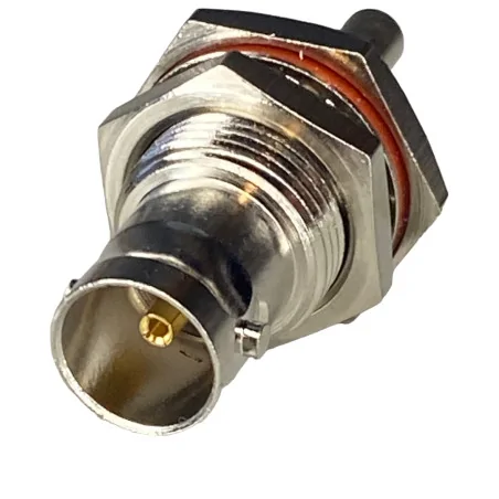 BNC socket connector for RG179 cable, crimped 75ohm