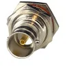 BNC socket connector for RG179 cable, crimped 75ohm