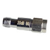 Attenuator 20dB DC - 8GHz COAXIAL SMA plug SMA gn V2