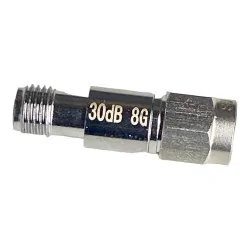 Attenuators 30dB DC — 8GHz COAXIAL SMA spraudnis SMA gn V2