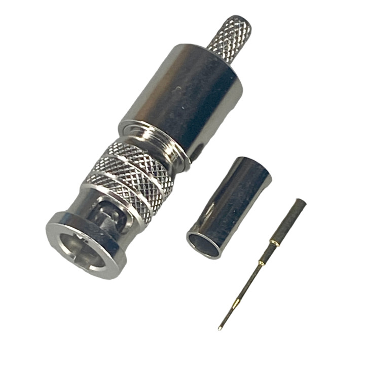 Złącze wtyk Micro BNC na kabel RG179 zaciskany