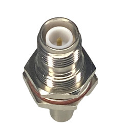 TNC-RP socket connector for H155 cable on housing