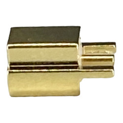 MCX socket connector on PCB for edge