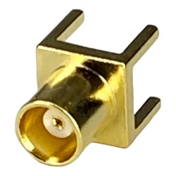 Conector priză MCX pe PCB vertical