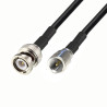 BNC - wt / FME - wt LMR240 antenna cable 20m