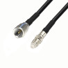 Antenna cable FME - gn / FME - tue LMR240 1m