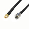 Antenna cable FME - wt / SMA - wt LMR240 1m