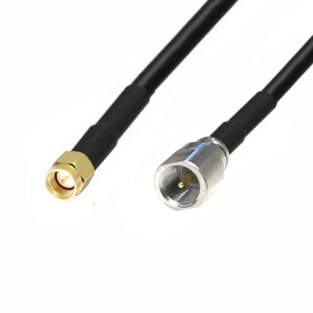 Antenna cable FME - wt / SMA - wt LMR240 3m