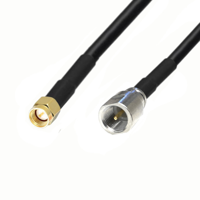 Antenna cable FME - wt / SMA - wt LMR240 20m