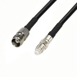 Antenna cable FME-gn / TNC-gn LMR240 10m