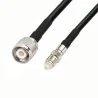 Kabel antenowy FME - gn / TNC - wt LMR240 3m