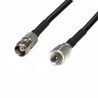 FME - wt / TNC - gn LMR240 antenna cable 1m
