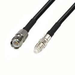 Antenna cable FME - gn / RPTNC - gn LMR240 3m