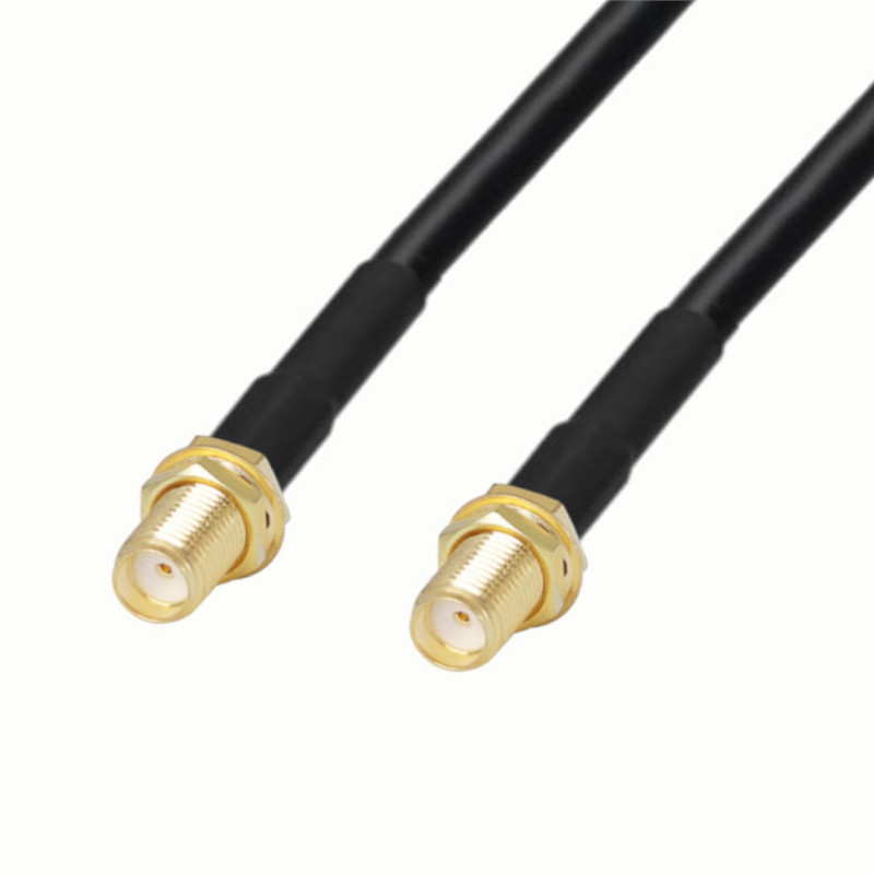 Anténní kabel SMA - gn / SMA - gn LMR240 1m
