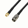 Antenna cable SMA - wt/TNC - gn LMR240 4m