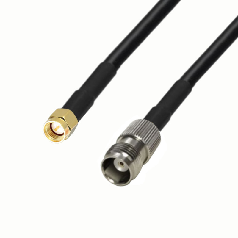 Antenna cable SMA - wt/TNC - gn LMR240 15m