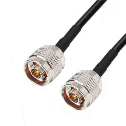 Antenna cable N plug / N plug LMR300 2.4 m