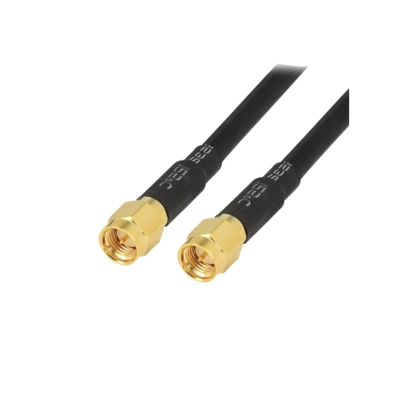Antenna cable SMA plug / SMA plug LMR300 0.5 m