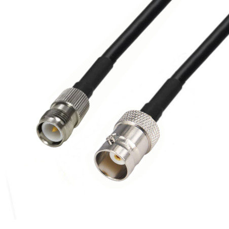 Anténní kabel BNC zásuvka / TNC RP zásuvka RF5 1m