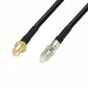 Antenna cable FME sockets / SMA RP sockets RF5 20m
