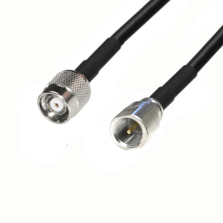 Anténní kabel FME vidlice / RP TNC vidlice RF5 1m
