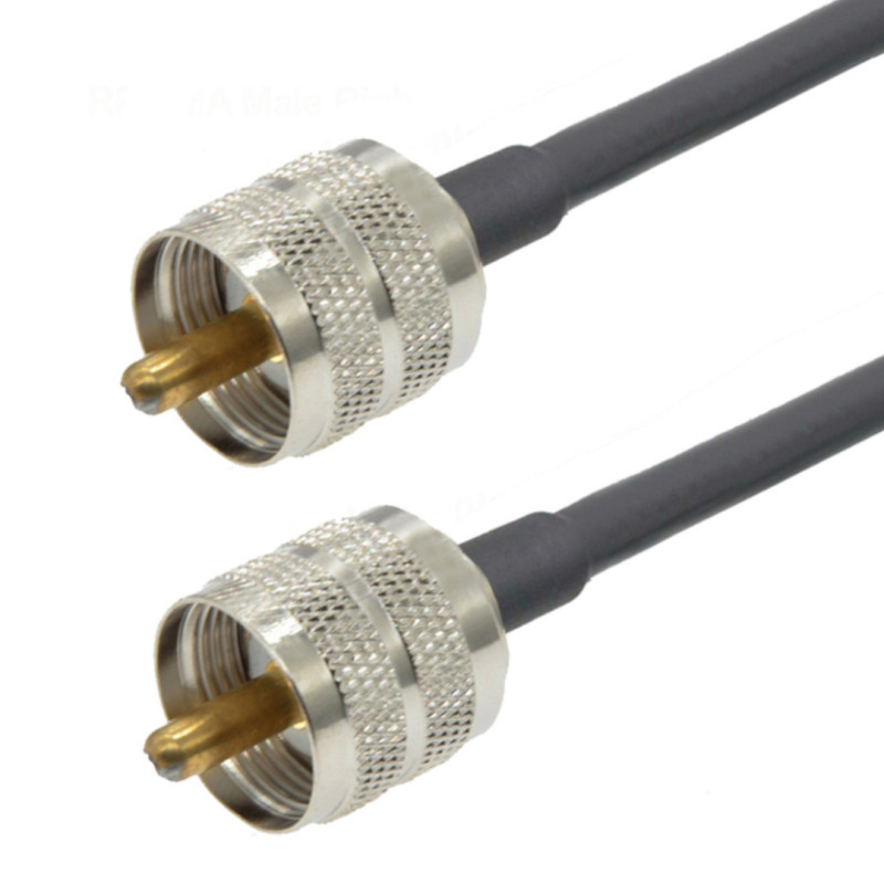 Kabel antenowy UHF wtyk / UHF wtyk RF5 2m
